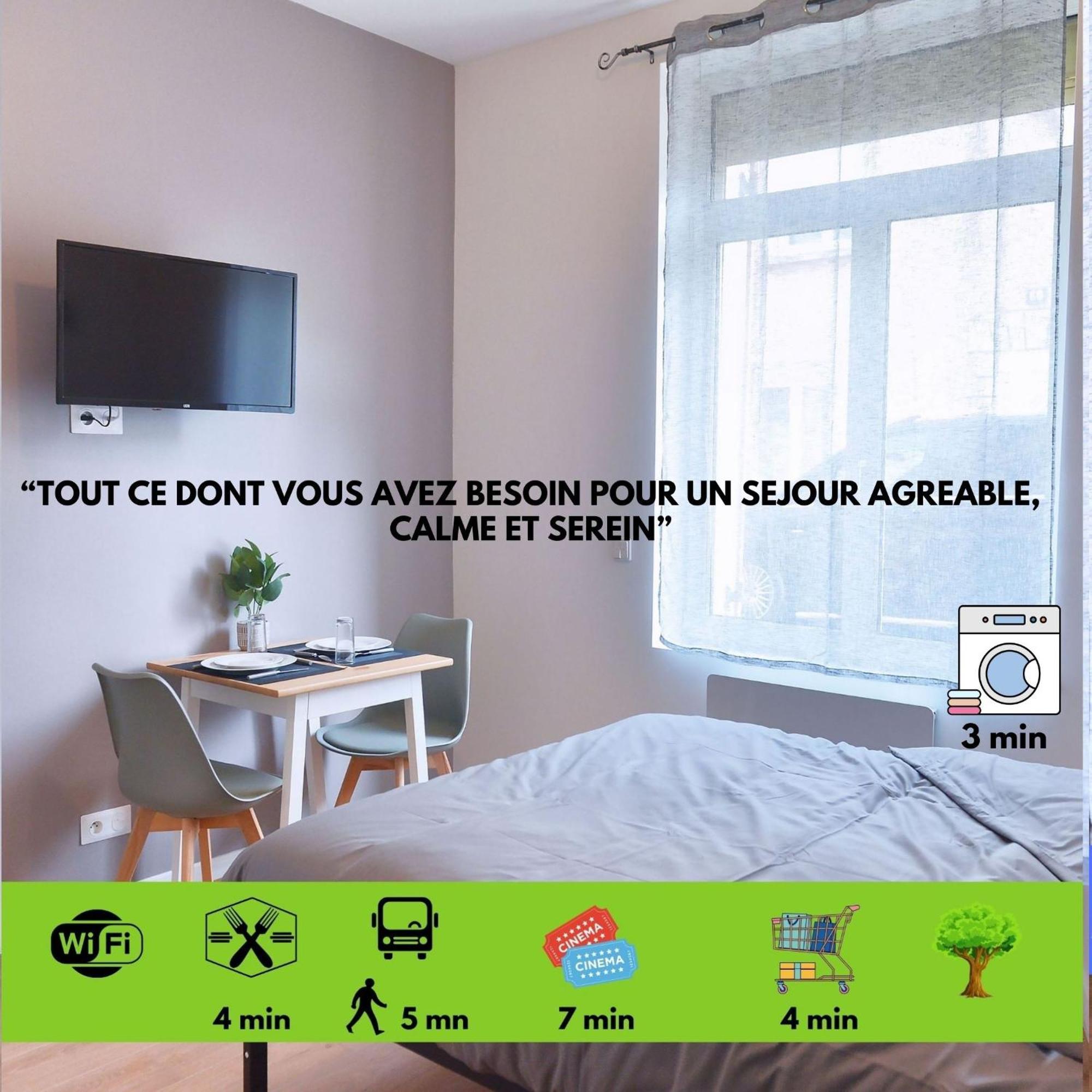 Zenkaserenity- 5Min Centre A29-26, Ferme Moderne Saint-Quentin  Bagian luar foto