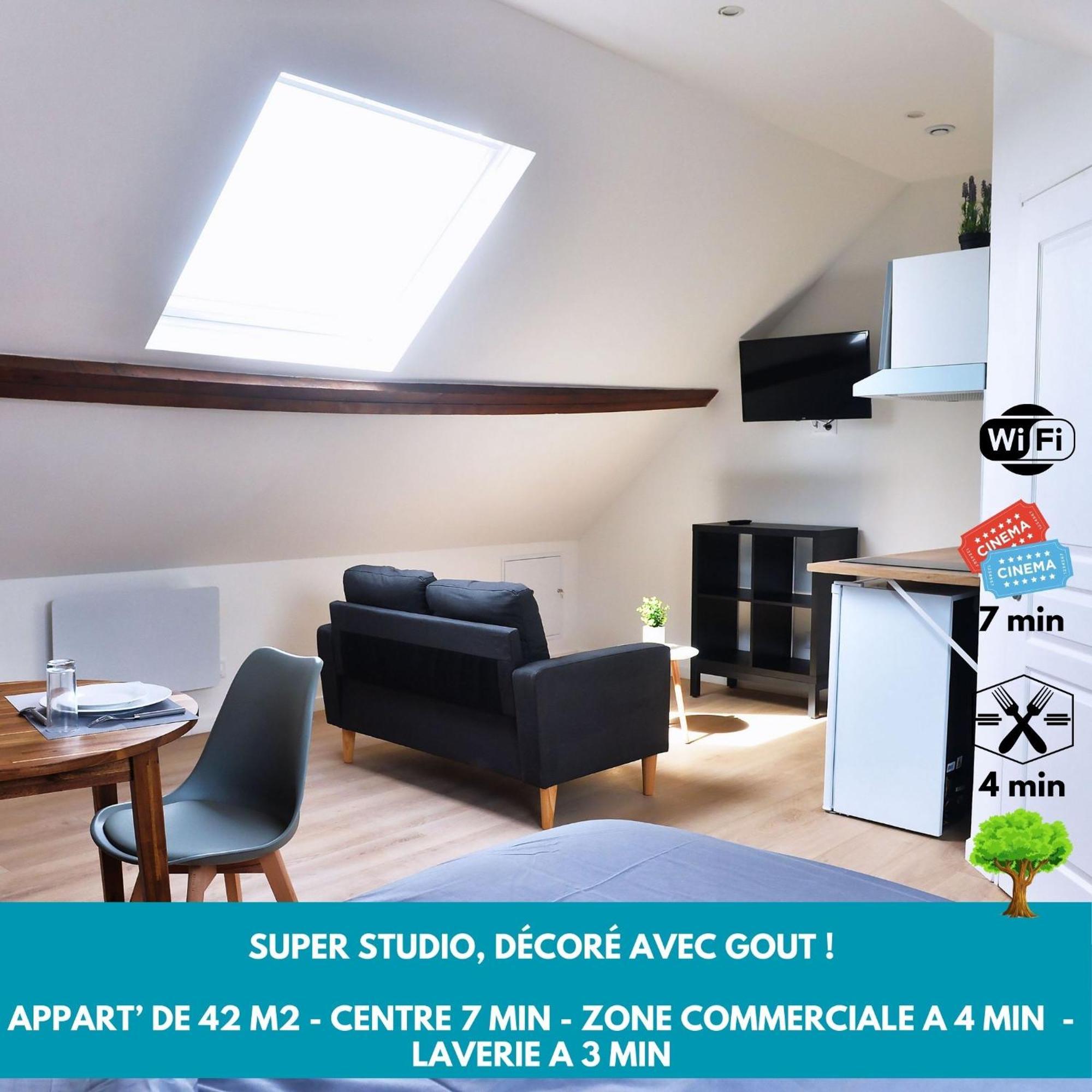 Zenkaserenity- 5Min Centre A29-26, Ferme Moderne Saint-Quentin  Bagian luar foto